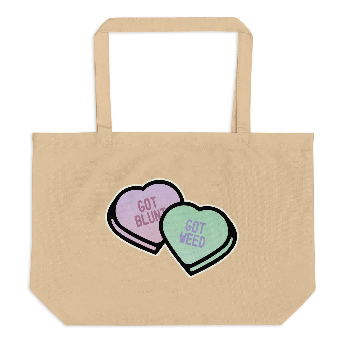 Got Blunt? Got Weed? Large organic tote bag by Sen.Tries